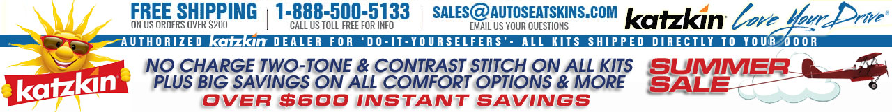 Free Shipping | Katzkin Coupon | AutoSeatSkins.com Coupons | Sales on Katzkin Leather