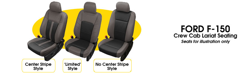 2019 - 2020 F150 Lariat Seat Styles