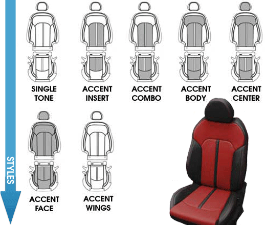 Kia K5 LX Katzkin Leather Seats, 2021, 2022, 2023, 2024 | AutoSeatSkins.com