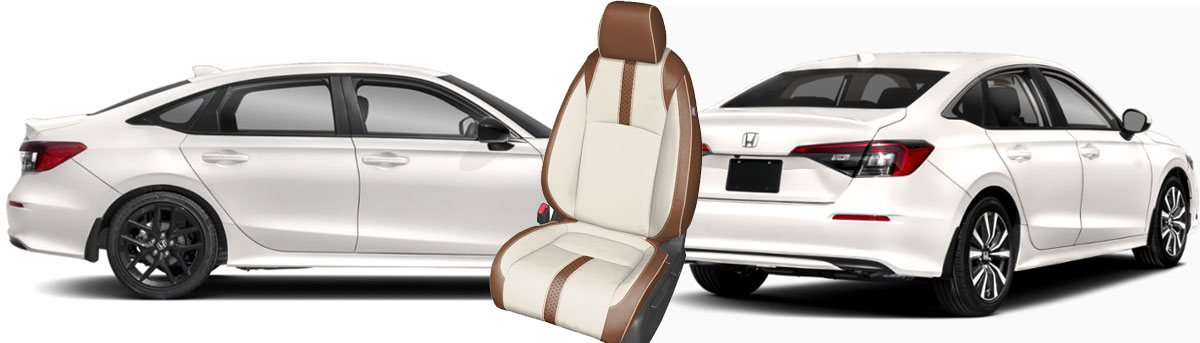 Reuphlster your Honda Civic Sedan with a Katzkin Leather