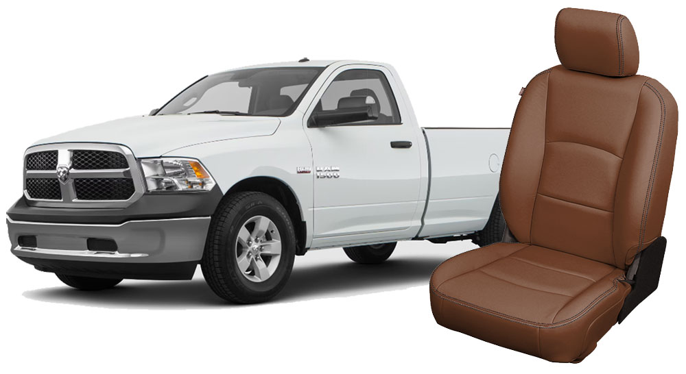 Reupholster your 2012 Ram Regular Cab seats with Katzkin Leather