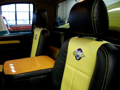 Katzkin Dodge Ram Photos - Dodge Rumble Bee Seat Covers