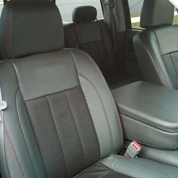 Dodge Ram Quad Cab Slt Katzkin Leather Seats 2006 2007 2008 3 Passenger Front Seat With Flap Split Rear Autoseatskins Com - 2007 Dodge Truck Seat Covers