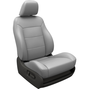 thumbnail image 2 of IGGEE Custom Faux Leather Front Seat Covers For Chevy Astro Van 2000-2005 - 13 Colors, Waterproof, Airbag Compatible 2 of 2