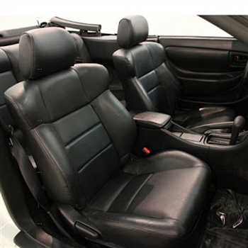 Toyota Celica Coupe Katzkin Leather Seats 1996 1997 1998 1999 Autoseatskins Com - Toyota Celica Leather Seat Covers
